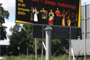 billboard PILA festiwal konstrukcja