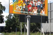 billboard PILA maraton konstrukcja