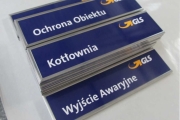 tabliczki gls ochrona